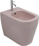 Bidet filomuro TUTTOEVO OLYMPIA CERAMICA L 36 x H 42 x P 53 cm Rosa lucido
