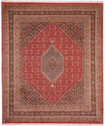 Bidjar Tappeto 300x250 Rosa (Indian) Annodato A Mano