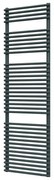 Scaldasalviette ad acqua calda DE'LONGHI KARMA antracite interasse 450 mm, L 50 x H 172.5 cm