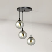 Lampadario a sospensione COSMO 3 BLACK GRAFIT PREMIUM Colore del corpo Nero