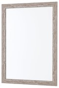 Specchio Rettangolare 50x60 Feridras "Wood" Effetto Legno Beige