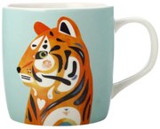 Tazza in porcellana blu Pete Cromer Tiger, 375 ml - Maxwell &amp; Williams