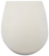 Copriwater Dinasty ovale universale in duroplast bianco