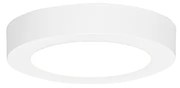 Faretto da superficie o da incasso bianco 14 cm con LED dimmerabile a 3 livelli con interruttore DIP - Trans