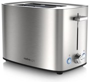 Niceboy ION Cruncher C4 - Tostapane a due fori e tostatore 850W/230V in acciaio inox