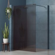 Parete doccia Rea Flexi Brown / Titan 110