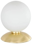 Paul Neuhaus 4437-60 - Lampada da tavolo BUBBA 1xG9/28W/230V con dimmer a sfioramento, dorata