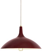 GUBI - 1965 Lampada a Sospensione Ottone/Rosso GUBI