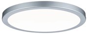 Plafoniera LED moderno PLAFONIERA ATRIA GRIGIA 30 16W, argento Ø 30 cm, luce naturale PAULMANN