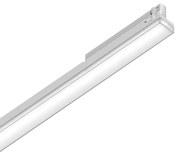 Proiettore Lineare Display Metallo Bianco Led 21W 3000K Luce Calda