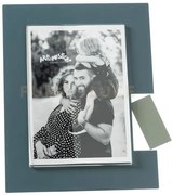 Portafoto di design bliko grande petrolio ,giada in ferro e polimet...