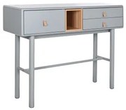 Consolle Home ESPRIT Azzurro Grigio Legno MDF 120 x 35 x 90 cm