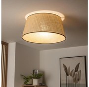 Brilagi - Plafoniera LED CERIA 1xE27/40W/230V Ø 50 cm beige