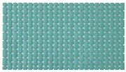 Tappetino antiscivolo doccia verde 40x73 cm in plastica Spring