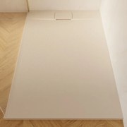 Piatto doccia SENSEA in composito minerale di resina gelificata Neo beige L 90 x L 160 x H 3.1 cm opaco