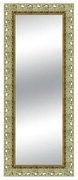 Specchio rettangolare in legno argento 70 x 170 cm