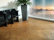 Parquet massello 1S in rovere naturale spazzolato natura sp. 14/14 mm 1.51 m²