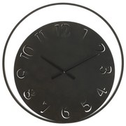 Orologio da parete nero Circle, ⌀ 60 cm - Mauro Ferretti