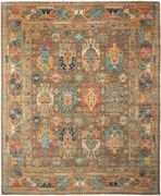 Samarkand Tappeto 250 x 300 Grigio (Pakistan) Annodato A Mano