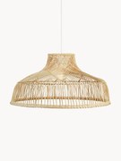 Lampada a sospensione grande in rattan Braid