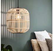 Eglo 43216 - Lampadario a sospensione con filo BORDESLEY 1xE27/28W/230V