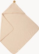 Panno per bambini con cappuccio Latte