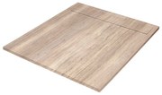 Piatto doccia SENSEA in resina Neo marmo beige L 90 x L 90 x H 3 cm opaco effetto marmo