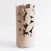 Porta ombrelli autunno beige in ferro d.23cm,h.55cm