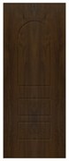 Pannello per porta d'ingresso P085 pellicolato pvc mogano L 92  x H 210.5 cm, Sp 6 mm apertura reversibile