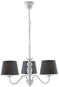 Lampadario favola bianco/grigio 3xe14 56x100cm i-favola-3