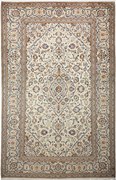 Kashan Tappeto persiano 200x300 Beige (Iran) Annodato A Mano