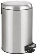 WENKO 22703100 - Cestino LEMAN 25x38 cm acciaio inox satinato/nero