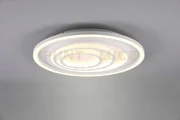 Plafoniera kagawa led tonda cerchi con telecomando bianca 625815031