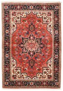 Tabriz Tappeto persiano 150 x 110 Rosso (Iran) Annodato A Mano