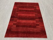 Loribaft Tappeto 230 x 160 Rosso (Iran) Annodato A Mano