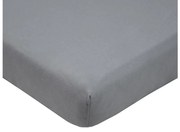 EKO - Telo impermeabile con elastico JERSEY 120x60 cm grigio