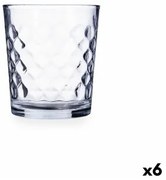 Bicchiere Quid Diamond Urban Trasparente Vetro 360 ml (6 Unità)