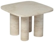 Tavolo contenitore in pietra 52x52 cm Volos - Blomus
