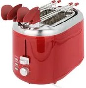 Tostapane 2 fette 850 W rosso