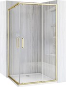Cabina doccia Rea City 80x100 Brush Gold