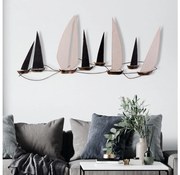 Decorazione murale 52x117 cm barche a vela