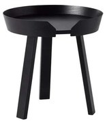 Muuto - Around Tavolino Piccolo Nero Muuto