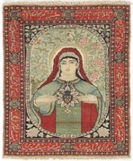 Kashan Tappeto persiano 70x80 (Iran) Annodato A Mano