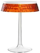 Flos Bon Jour Lampada Da Tavolo 41 cm a luce diffusa Bianca con corona Ambra