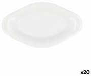 Vassoio per aperitivi Quid Select Bianco Plastica 17 x 9,5 x 2 cm (20 Unità)