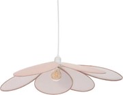 Atmosphera - Lampadario a sospensione per bambini PETAL 1xE27/40W/230V Ø 64 cm rosa