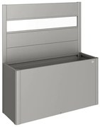 Frangivista in acciaio con vetro, grigio quarzo metallizzato 152 x 91 cm, spessore 3 mm