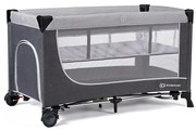 KINDERKRAFT SELECT - Culla da viaggio LEODY grigio