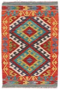 Kilim Tappeto 60 x 90 (Afghanistan) Tessuto A Mano