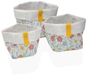 Set di Cestini Versa Flandes 14 x 14 x 14 cm